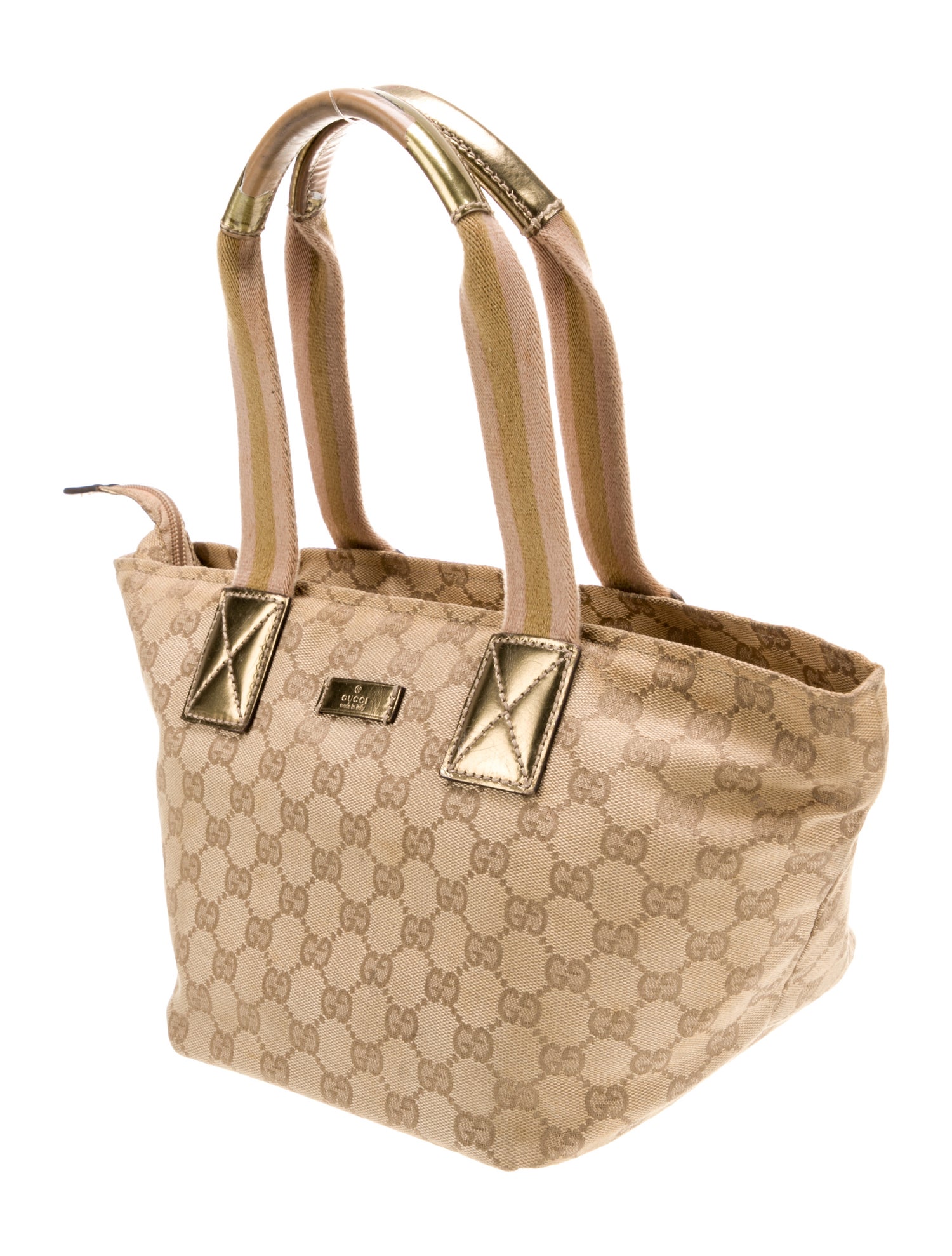 Gucci GG Canvas Top Handle Bag